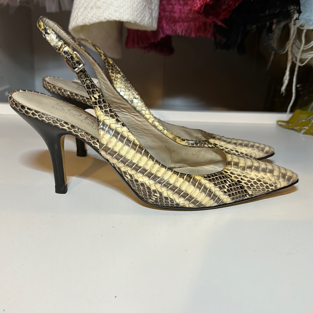 Kors Michael Kors Python slingback